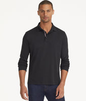 Wrinkle-Free Damaschino Long-Sleeve Polo 3