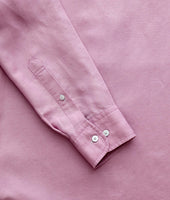 Linen Harken Shirt With TENCEL™ Light Red | UNTUCKit Canada