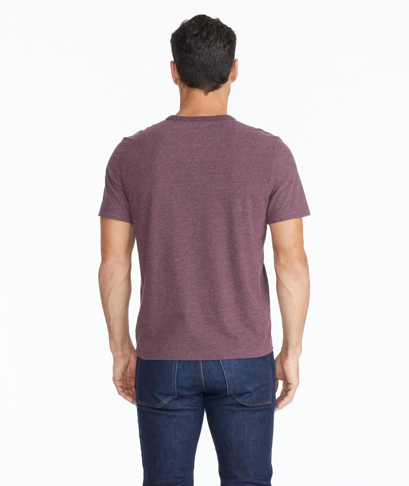 Model wearing a Dark Purple Jericho - Fig