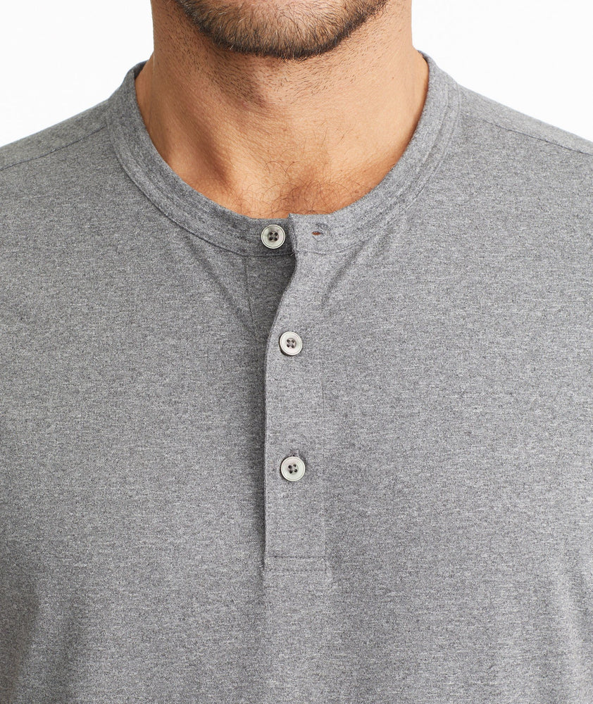 Short-Sleeve Performance Henley - FINAL SALE