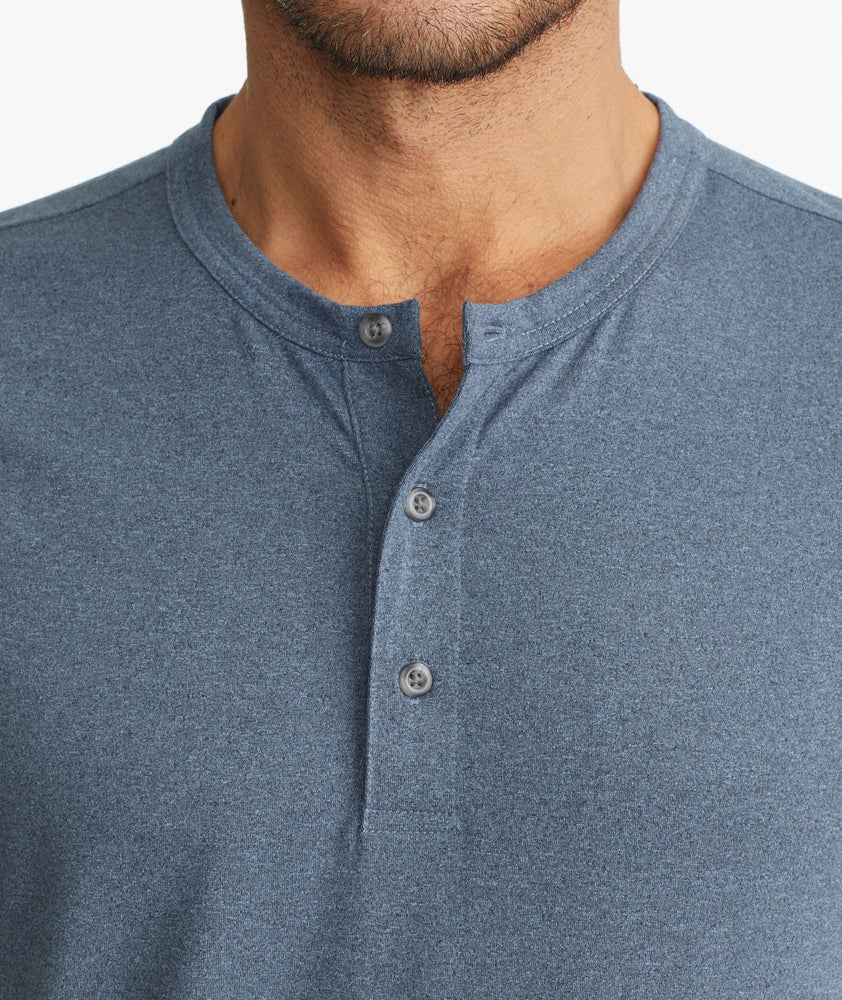 Short-Sleeve Performance Henley - FINAL SALE