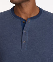 Textured Long-Sleeve Henley 5