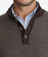 Button-Neck Merino Sweater - FINAL SALE