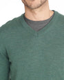 Merino-Wool V-Neck Sweater