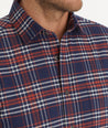 Wrinkle-Free Performance Flannel Trezari Shirt - FINAL SALE