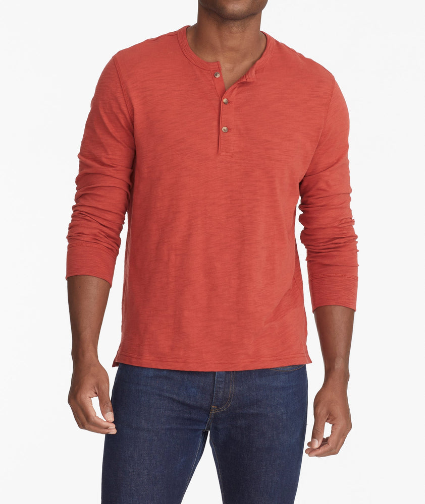 Slub Cotton Henley - FINAL SALE