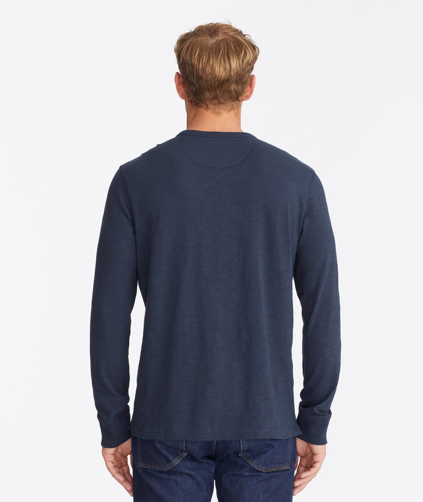 Slub Cotton Henley